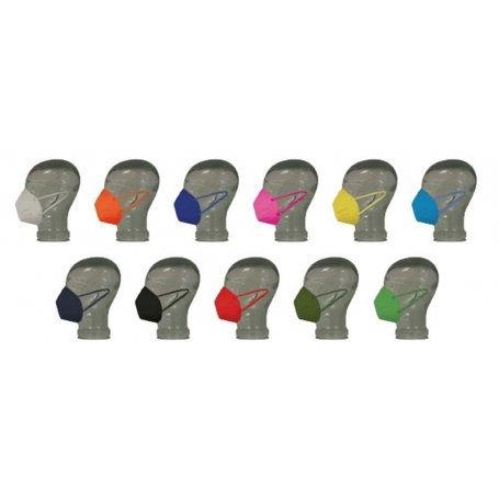 Semimaschera filtrante
FFP2 colore Verde Taglia standard per adulti 20 pz Art. IGMASK-VERDE
