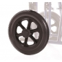 Coppia ruota posteriore in PU solida diametro 30 cm per Sedia a Rotelle Carrozzina Pieghevole modello CP625 Art. CPR622