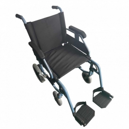 Sedia a rotelle Carrozzina standard da transito in alluminio E-LIGHT 2T seduta cm 37 Art. E-LIGHT2-37T