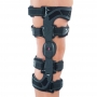 Ginocchiera tutore gamba ortopedico funzionale a 4 punti con snodo Physioglide e sistema di blocco  a 0°  sinistra FGP Art. M4S