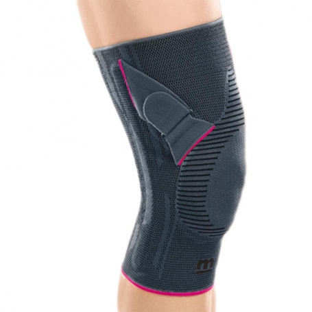 Ginocchiera tutore gamba ortopedico elastica con sistema di stimolazione muscolare per il controllo della rotula Genumedi Pt Des