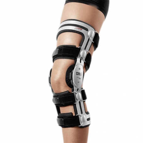 Ginocchiera tutore gamba ortopedico funzionale per recurvatum Destra FGP Art. M4 Arbs Dx