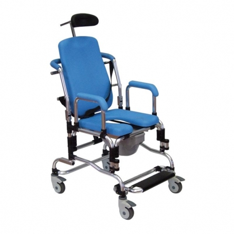Sedia per Doccia Disabili e da comodo con ruote Art. AB-91