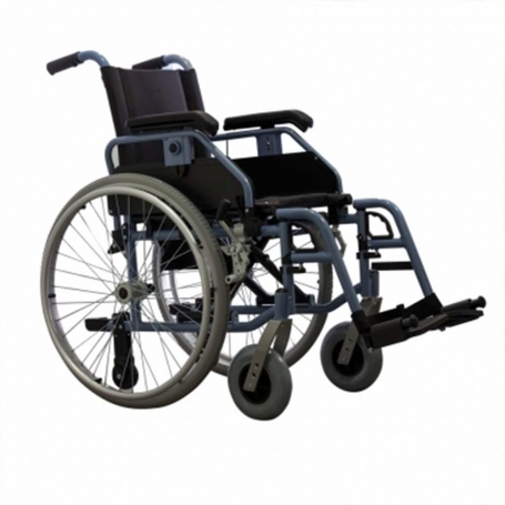 Sedia a rotelle Carrozzina standard ad autospinta in alluminio E-LIGHT 2P  Seduta cm 42 Art. E-LIGHT2-42P