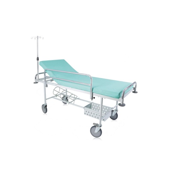 Barella da Corsia Pronto Soccorso ad altezza fissa 212 x72 x 88 cm - Struttura in acciaio verniciato art. BC100