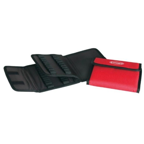 Portafiale Rosso Borsello Medico Ampollario capienza 40 Ampolle o Fiale