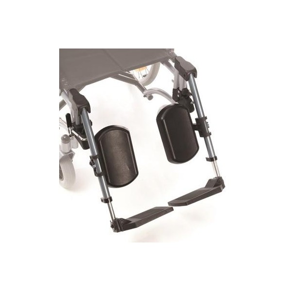 Due Pedane Elevabili Per Sedia a Rotelle Carrozzina Pieghevole Ad Autospinta Comfy - PAIO Art. CAR168