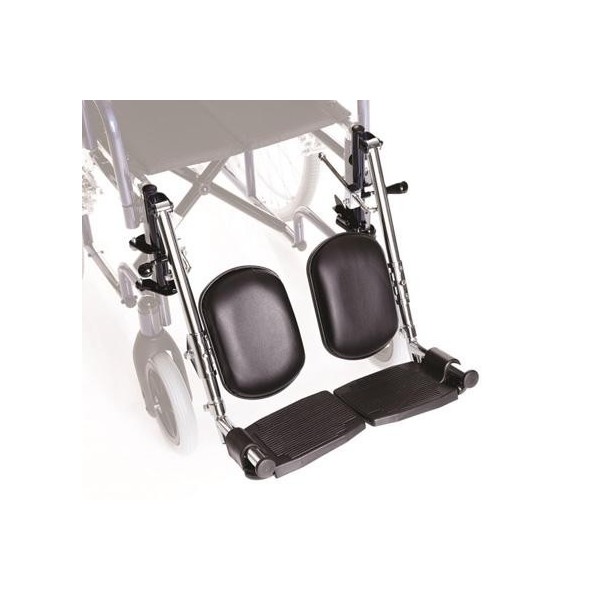 Due Pedane Elevabili Per Sedia a Rotelle Carrozzina COMFY-S Comfy-S, Comfy-S Go! - PA Art. CAR171