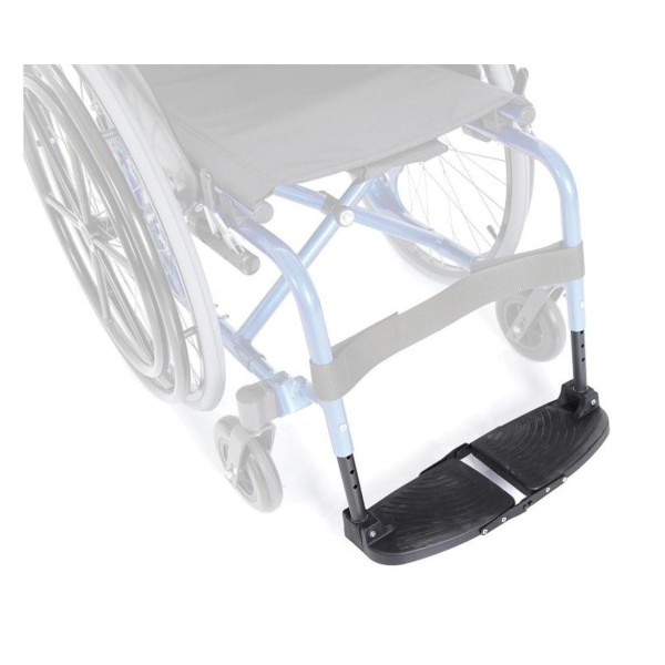 Coppia Pedane separate per Sedia a Rotelle carrozina superleggera ATMOS CL200 misura 40 cm  Art. CLA211-40