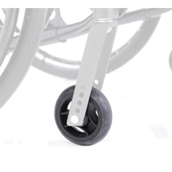 Coppia Ruote anteriori 10 cm per Sedia a Rotelle Carrozzina superleggera ATMOS modello CL200 Art. CLA215