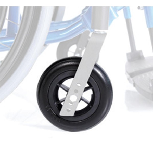 Coppia Ruote anteriori 15 cm per Sedia a Rotelle Carrozzina superleggera ATMOS modello CLA200 Art. CLA216