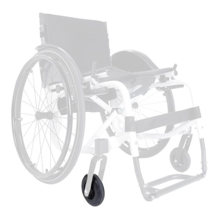 Ruota Anteriore in PU 12 cm...