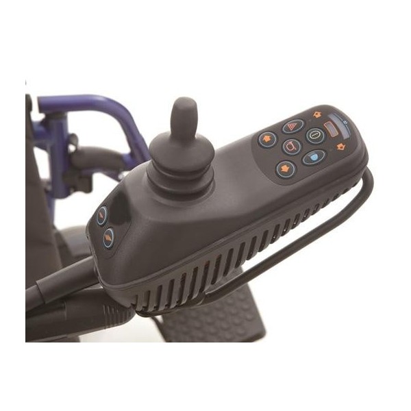 Joystick con comando luciper Sedia a Rotelle Carrozzina elettrica modello CM900 / CM910 Art. CMR903