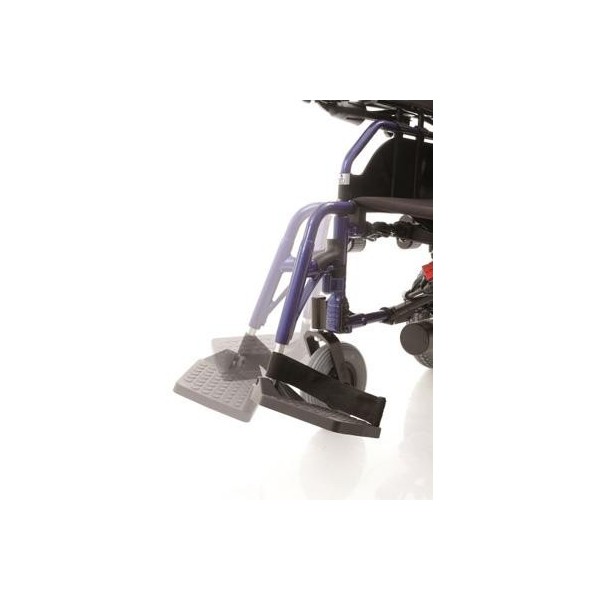 Pedana Ribaltabile Regolabile In Altezza Laterale SINISTRA Per Sedia a Rotelle Carrozzina Elettrica Modello CM910 Art. CMR906S