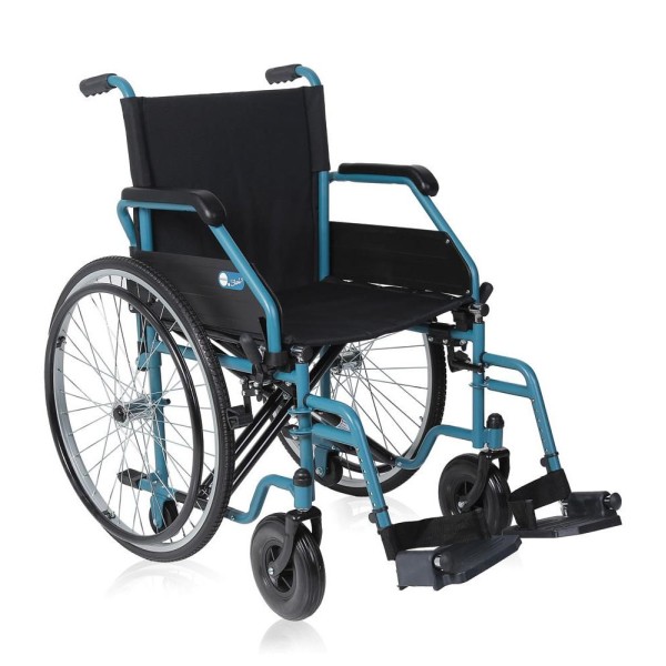 Sedia a Rotelle Carrozzina Pieghevole ad autospinta Trasformabile in transito seduta da 48 cm Serie START 3