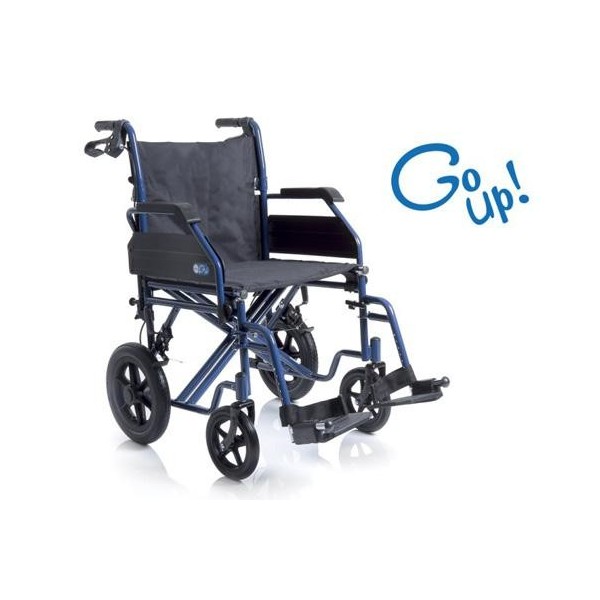 Sedia a Rotelle Carrozzina Pieghevole -GO UP!- 40 CM Art. CP520-40