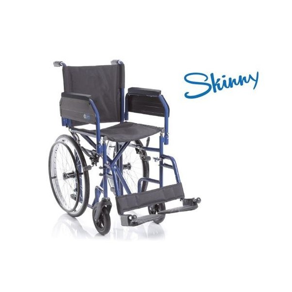 Sedia a Rotelle Carrozzina Pieghevole -SKINNY- 40 CM Art. CP620-40