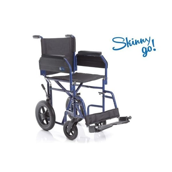 Sedia a Rotelle Carrozzina Pieghevole -SKINNY GO - 40 CM Art. CP625-40