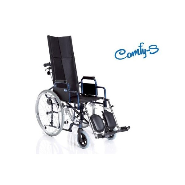 Sedia a Rotelle Carrozzina Reclinabile 40CM COMFY-S Art. CP800-40