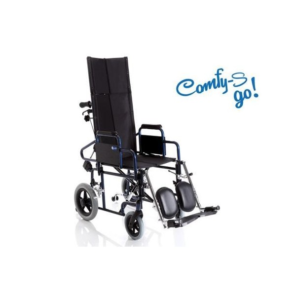 Sedia a Rotelle Carrozzina Reclinabile 40CM COMFY-GO Art. CP805-40