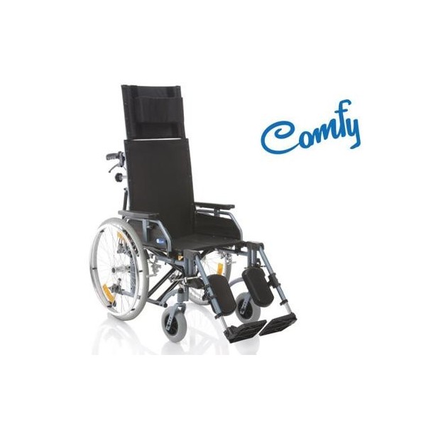 Sedia a Rotelle Carrozzina Reclinabile 40CM COMFY Art. CP810-40