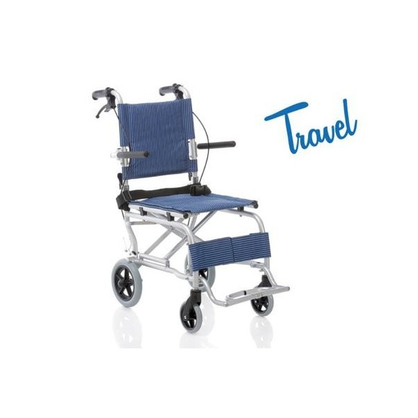 Sedia a Rotelle Carrozzina Pieghevole - TRAVEL - 37 CM Art. CP850-37