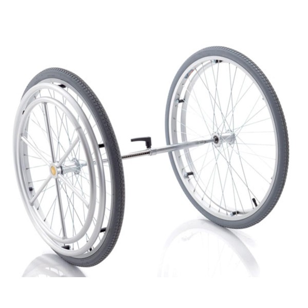 Kit Monoguida per Sedia a Rotelle Carrozzina CP102 / 103R / 110 / 200 38-43 cm Art. CPA250-1