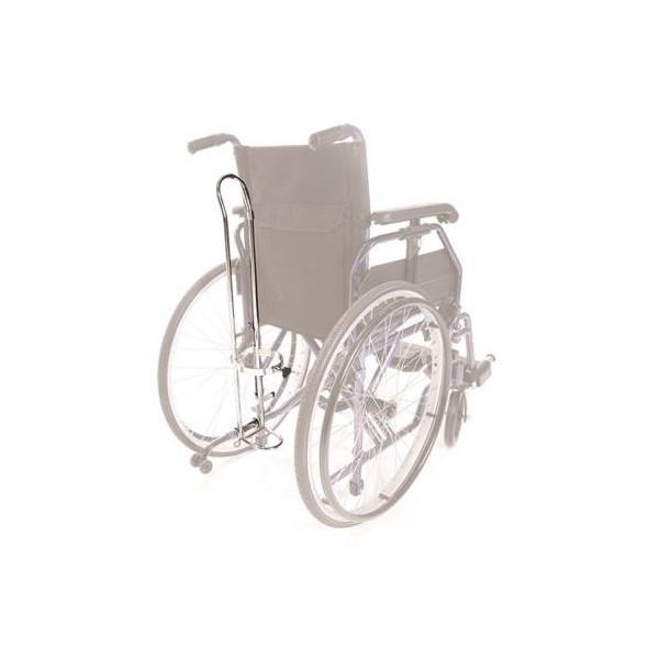 Portabombola in Acciaio cromato diametro 120 mm per Sedia a Rotelle Carrozzina linea  ARDEA ONE Art. CPA605