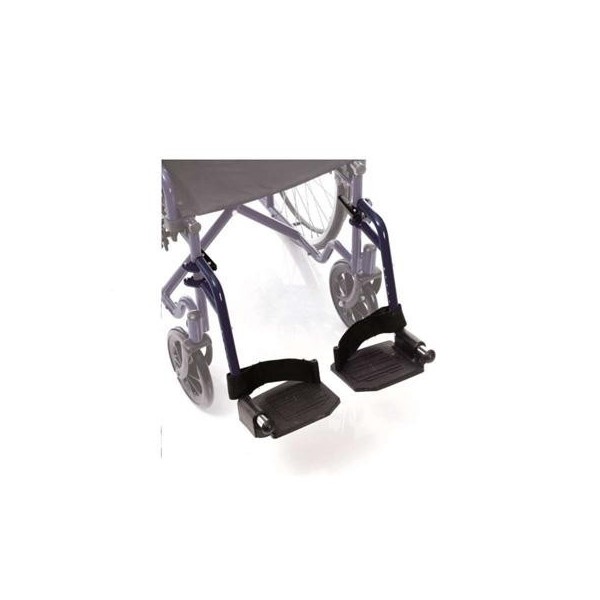 Due Pedane Laterali Con Fermatallone Per Sedia A Rotelle Carrozzine Ardea One - PAIO Art. CPR111