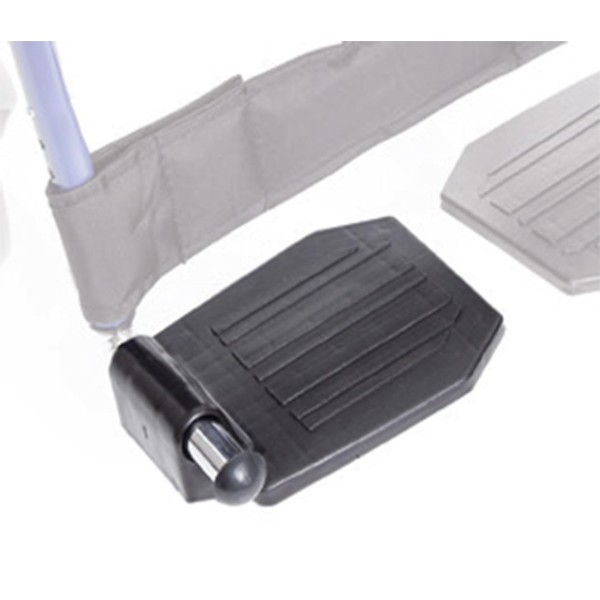 Poggia Piedi in Polipropilene SINGOLO Compatibile con Sedia a Rotelle Carrozzina Moretti CP770 HELIOS SMART