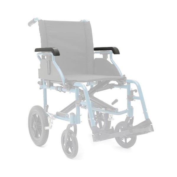 Solo Imbottiture Braccioli in PU Compatibili con Sedia a Rotelle Carrozzina Leggere Helios Dyne e Dyne Go CP785 CP787