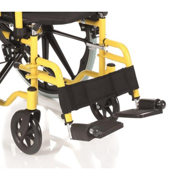 Coppia pedana laterale per Sedia a Rotelle Carrozzina serie KIDDY modello CP880  Art. CPR815