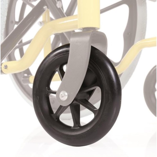 Ruota anteriore per Sedia a Rotelle Carrozzina Pieghevole linea KIDDY modello CP880 Art. CPR820