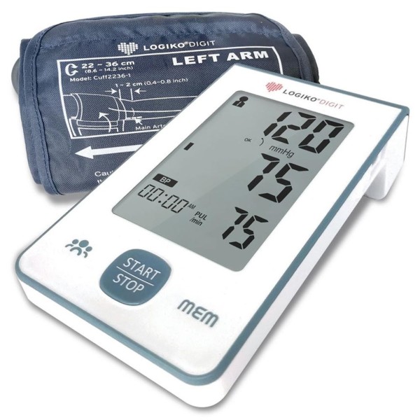 Sfigmomanometro Digitale, Misuratore di Pressione Automatico LCD 4 Pollici Moretti DM591