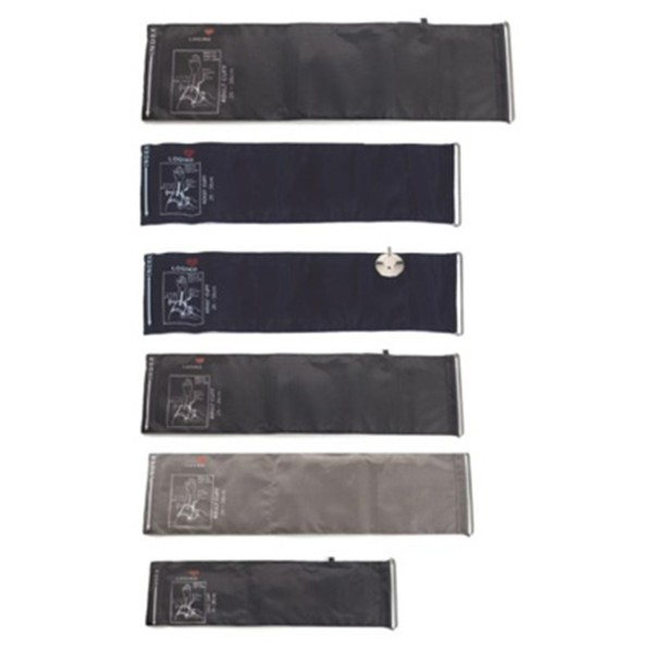 Bracciale a 1 Tper Adulti per Misuratori di Pressione sfigmomanometri meccanici con anello di metallo 48,3x14cm