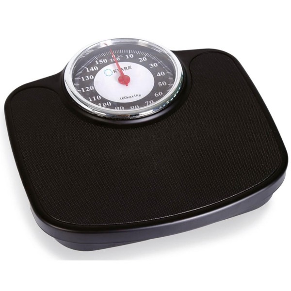 Bilancia Classica Analogica Meccanica Pesapersone Colore Bianco Portata max 160 kg Art. LTK652