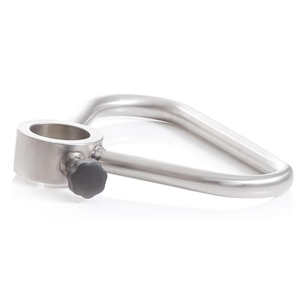 Impugnatura a Maniglia in Acciaio Inox per Asta Portaflebo Moretti modello MI440