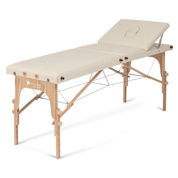 Lettino Pieghevole per Visita Medica Fisioterapia, Massaggio con Schienale Regolabile 70 cm modello POLARIS