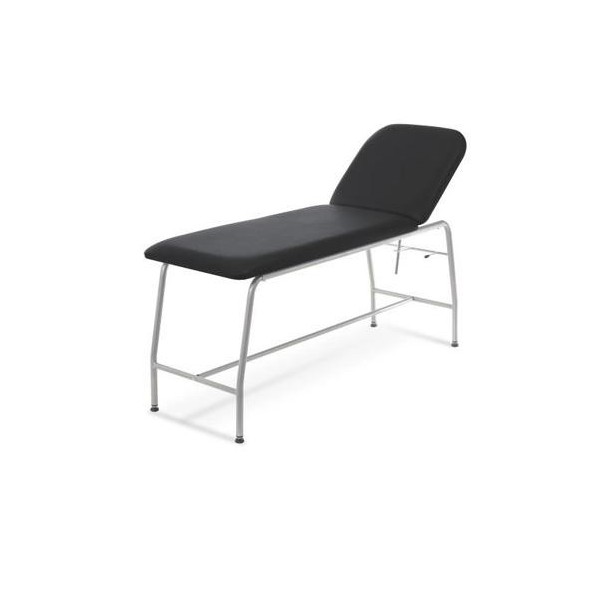 Lettino Medico, Lettino Per Visita Medica LYBRA CROMATO - ITALY - NERO Art. MOC330N