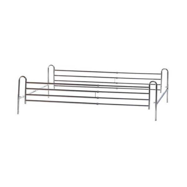 Sponde Da Letto Universali Per Letti Degenza Per Anziani e Disabili Cromate Art. MP170