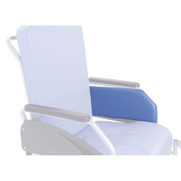 Coppia di Fianchetti Imbottiti per per sedia comoda per Doccia Comode RC3 Art. RCA305