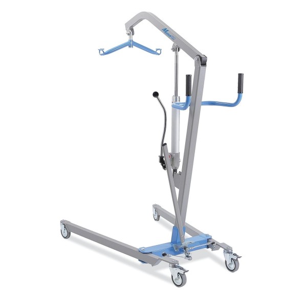 Sollevatori per Disabili Alzamalati INGOMBRO RIDOTTO in Acciaio Idraulico Pompa oleodinamica Muevo Apertura gambe a leva Portata