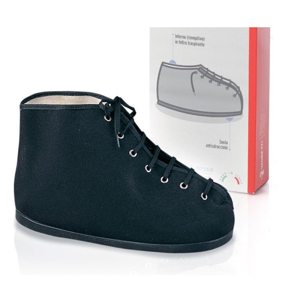 Scarpa coprigesso in tessuto 21 cm N.29 / 30 Art. RP250
