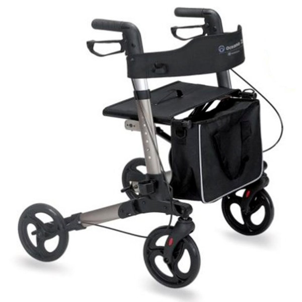 Rollator Deambulatore Girello per Anziani in Alluminio OCEANO 2.0 Art. RP545 -