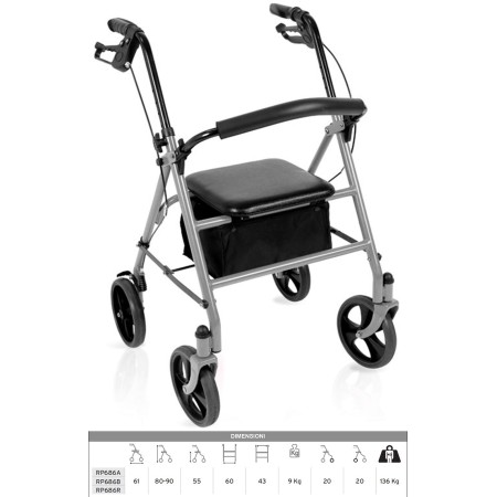 Rollator Deambulatore...