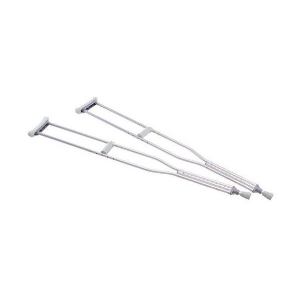 Paio di Stampelle sottoascellari in Alluminio da 114 a 134,3 cm Piccole PAIO Art. RP710