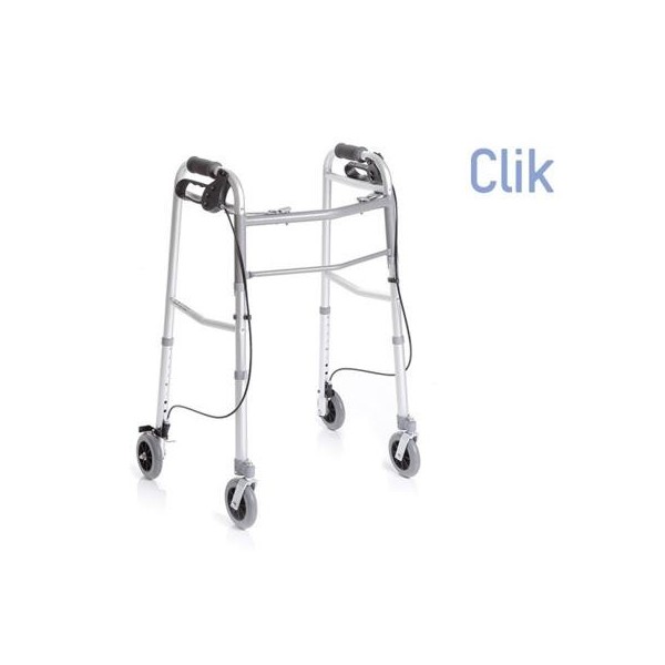 Deambulatore Girello per Anziani Pieghevole Con Freni Su Mani Art. RP742 - AD-48 -