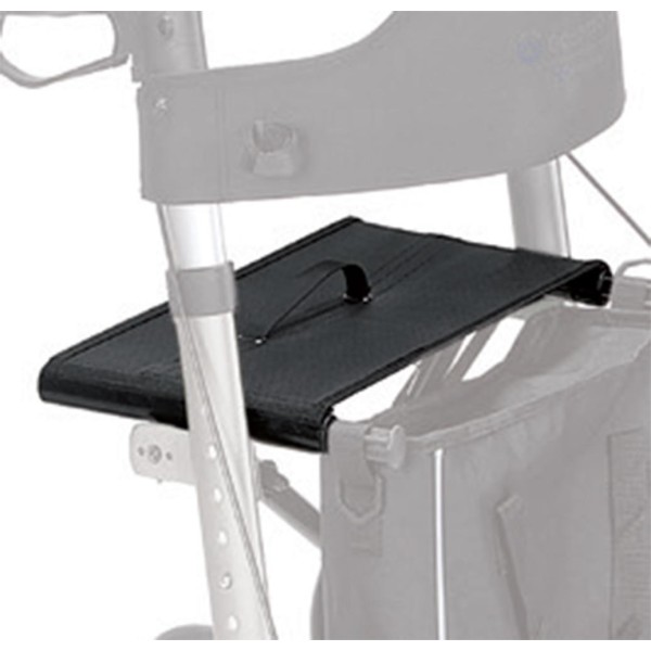 Seduta in tessuto per Rollator Deambulatore Girello per Anziani in Alluminio modello  RP545 Art. RPR373