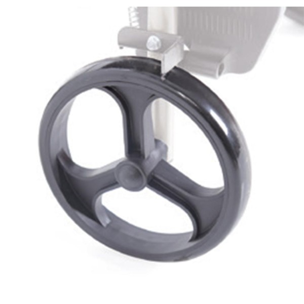 Ruota posteriore in PU compatibile con deambulatore Moretti modello Gaya 1.0 RP538 Art. RPR561