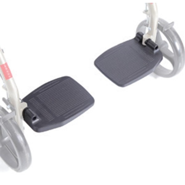 Poggiapiedi In Polipropilene Compatibile Con Deambulatore Girello per Anziani Moretti Modello Gaya 1.0 RP538 Art. RPR565